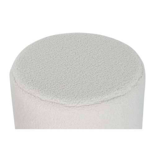 Naslonjač za Noge DKD Home Decor Bijela Crna Poliester Drvo MDF Scandi 60 x 60 x 45 cm (3 kom.) Cijena