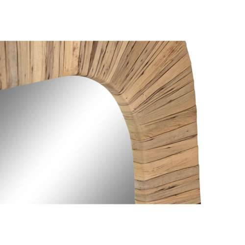 Zidno ogledalo Home ESPRIT Smeđa Prirodno Kolonijalni 70 x 3 x 100 cm Cijena
