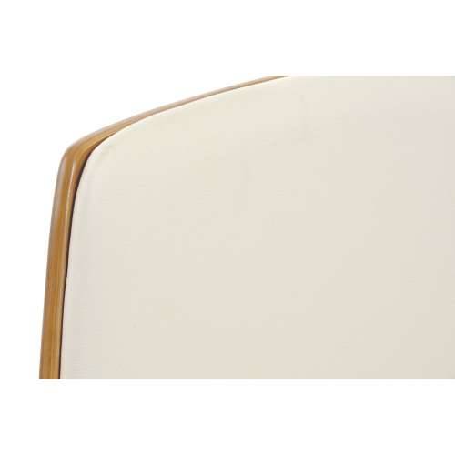Naslonjač DKD Home Decor Smeđa Krema Srebrna 52 x 58,5 x 98 cm Cijena