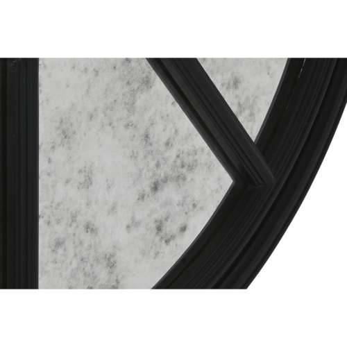 Zidno ogledalo Home ESPRIT Crna Premaz u shabby stilu 100 x 5 x 100 cm Cijena