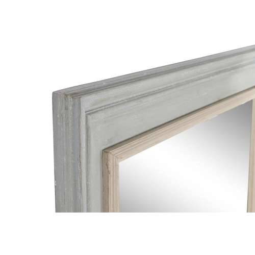 Zidno ogledalo Home ESPRIT Bijela Siva Prirodno 150 x 5 x 90 cm Cijena