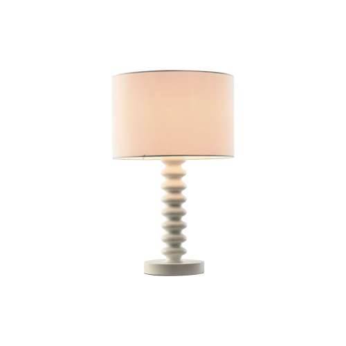 Stolna svjetiljka Home ESPRIT Bijela Metal 30 x 30 x 50 cm Cijena