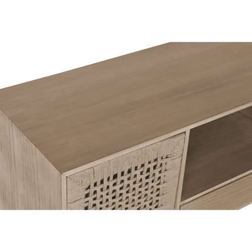 Namještaj za TV kabinet Home ESPRIT Bež Prirodno Juta Borovina 120 x 40 x 55 cm Cijena