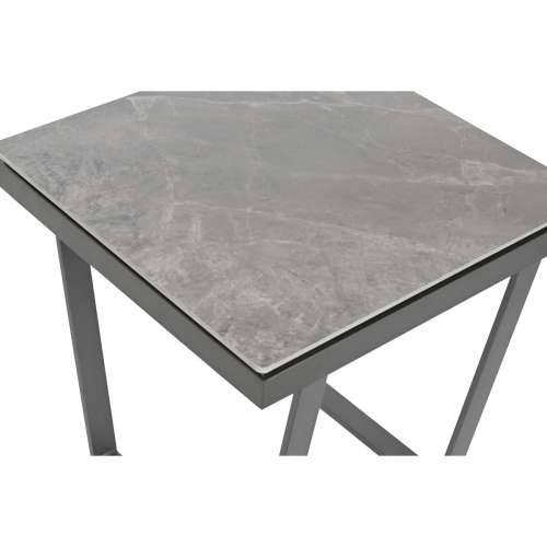 Pomoćni stolić Home ESPRIT Siva Metal 51 x 51 x 53 cm Cijena