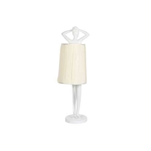 Podna svjetiljka Home ESPRIT Bijela Smola 50 W 220 V 46 x 41 x 137,5 cm Cijena