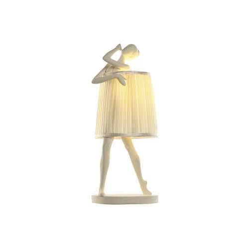 Stolna svjetiljka Home ESPRIT Bijela Smola 40 W 220 V 29 x 25 x 62,5 cm Cijena