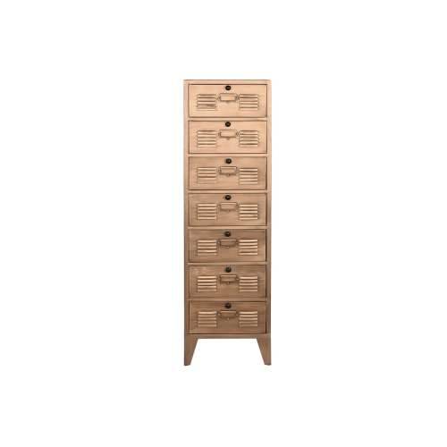 Ormarić s ladicama Home ESPRIT zlatan Metal Loft 40 x 34 x 139 cm Cijena