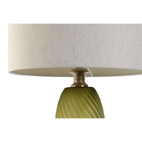 Stolna svjetiljka Home ESPRIT Zelena Bež zlatan Kristal 50 W 220 V 36 x 36 x 61 cm Cijena