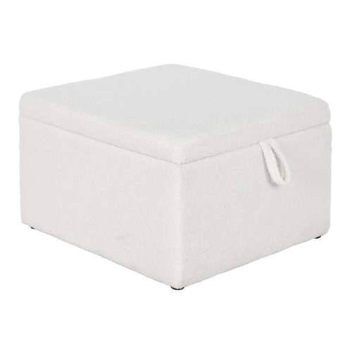 Stolac Home ESPRIT Bijela Poliester Drvo MDF 60 x 60 x 36 cm Cijena