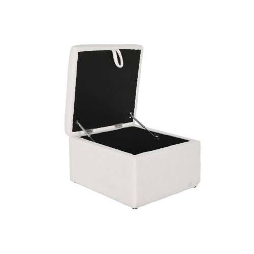 Stolac Home ESPRIT Bijela Poliester Drvo MDF 60 x 60 x 36 cm Cijena