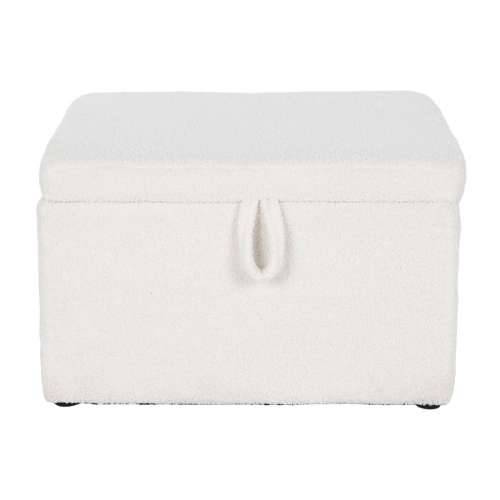 Stolac Home ESPRIT Bijela Poliester Drvo MDF 60 x 60 x 36 cm Cijena