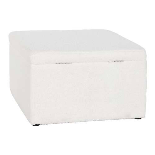 Stolac Home ESPRIT Bijela Poliester Drvo MDF 60 x 60 x 36 cm Cijena