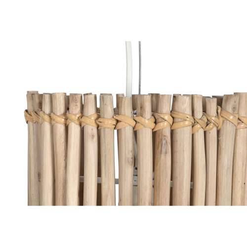Stropna svjetiljka Home ESPRIT Bijela Prirodno Drvo eukaliptusa 50 W 20 x 20 x 40 cm Cijena