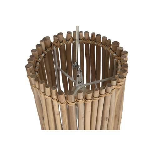Stropna svjetiljka Home ESPRIT Bijela Prirodno Drvo eukaliptusa 50 W 20 x 20 x 40 cm Cijena