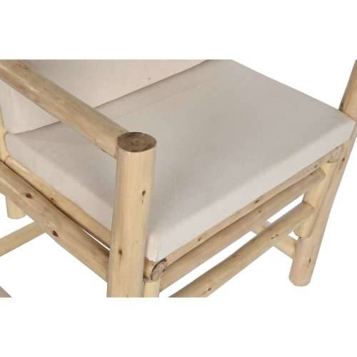 Sjedalo Home ESPRIT Bijela Bež Prirodno Pamuk 61 x 50 x 90 cm Cijena
