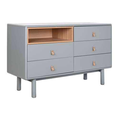 Komoda Home ESPRIT Plava Siva Prirodno polipropilen Drvo MDF 120 x 40 x 75 cm Cijena