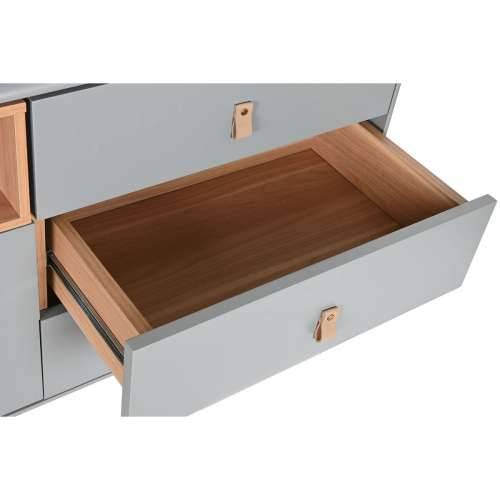 Komoda Home ESPRIT Plava Siva Prirodno polipropilen Drvo MDF 120 x 40 x 75 cm Cijena