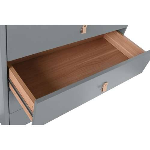 Ormarić s ladicama Home ESPRIT Plava Siva polipropilen Drvo MDF 80 x 40 x 117 cm Cijena