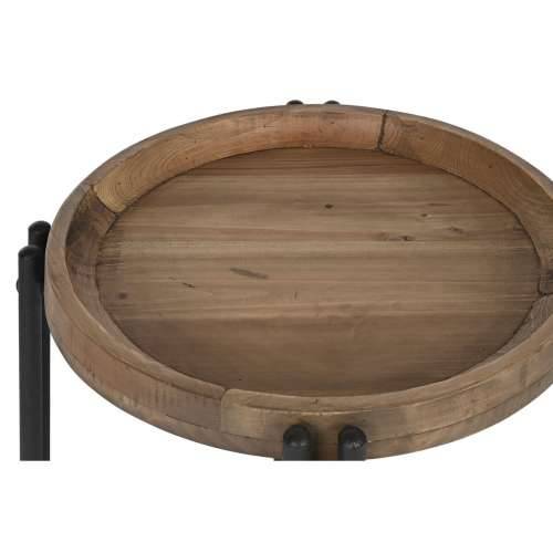 Pomoćni stolić Home ESPRIT Drvo Metal 50 x 50 x 60 cm Cijena