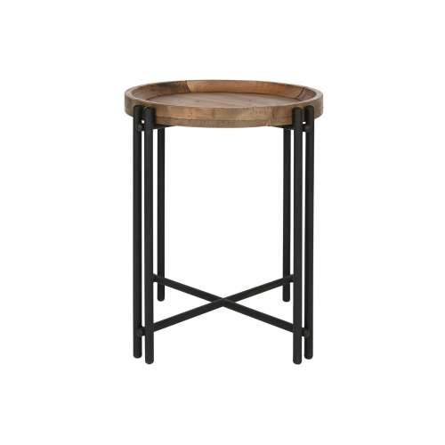 Pomoćni stolić Home ESPRIT Drvo Metal 50 x 50 x 60 cm Cijena