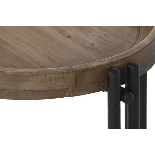 Pomoćni stolić Home ESPRIT Drvo Metal 50 x 50 x 60 cm Cijena