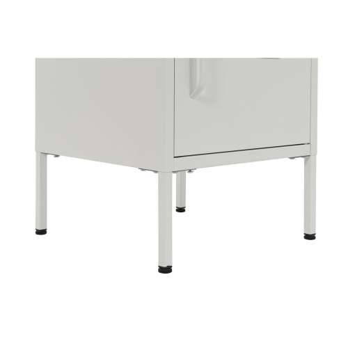 Noćni ormarić Home ESPRIT Bijela Metal 35 x 35 x 51 cm Cijena