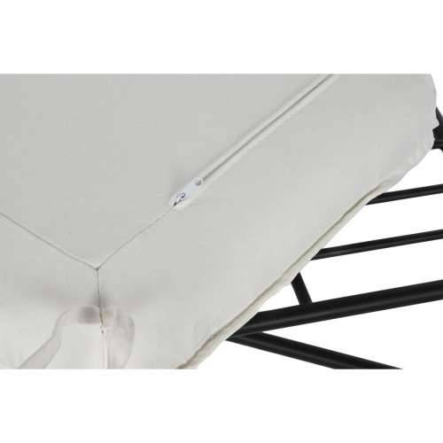 Naslonjač za Noge Home ESPRIT Bijela Crna Metal gradski 75 x 50 x 45 cm Cijena