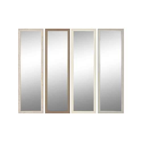 Zidno ogledalo Home ESPRIT Bijela Smeđa Bež Siva Kristal polistiren 36 x 2 x 125 cm (4 kom.) Cijena