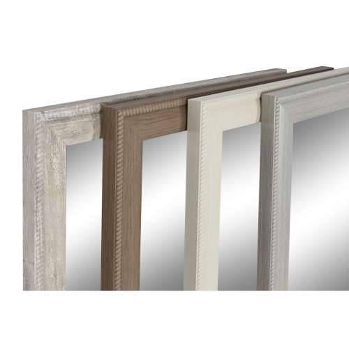 Zidno ogledalo Home ESPRIT Bijela Smeđa Bež Siva Kristal polistiren 36 x 2 x 125 cm (4 kom.) Cijena