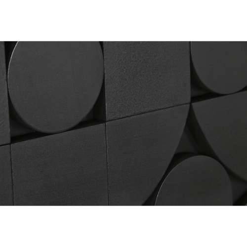 Zidni Ukras Home ESPRIT Crna Apstraktno moderan 81 x 3,8 x 117 cm Cijena