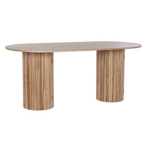 Blagavaonski stol Home ESPRIT Prirodno Paulovnija Drvo MDF 180 x 90 x 75 cm Cijena