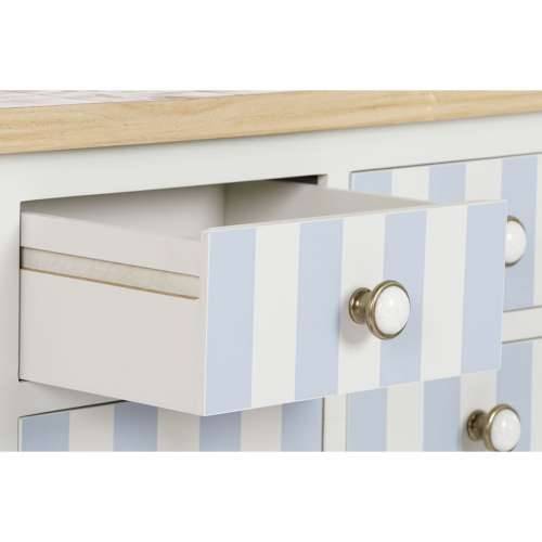 Hodnik Home ESPRIT Plava Bijela 103 x 35 x 80 cm Cijena