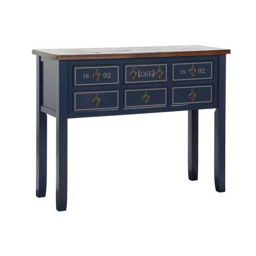 Hodnik Home ESPRIT Smeđa Mornarsko plava 103 x 35 x 80 cm Cijena