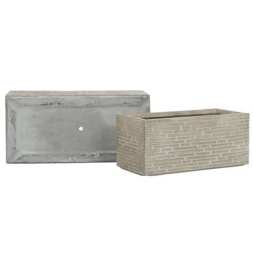 Žardinijera Home ESPRIT Bež Kaljeno Staklo magnezij 74,5 x 37,5 x 37,5 cm Cijena