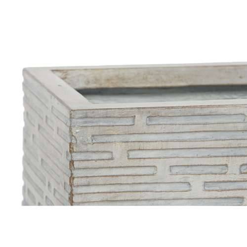 Žardinijera Home ESPRIT Bež Kaljeno Staklo magnezij 74,5 x 37,5 x 37,5 cm Cijena
