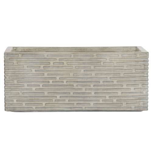 Žardinijera Home ESPRIT Bež Kaljeno Staklo magnezij 74,5 x 37,5 x 37,5 cm Cijena