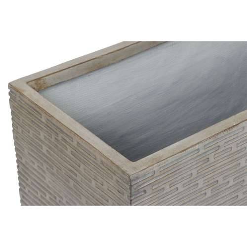 Žardinijera Home ESPRIT Bež Kaljeno Staklo magnezij 74,5 x 37,5 x 37,5 cm Cijena