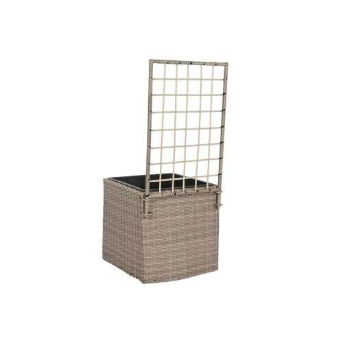 Tegla za biljke Home ESPRIT polipropilen Ratan 48 x 52 x 114 cm Cijena