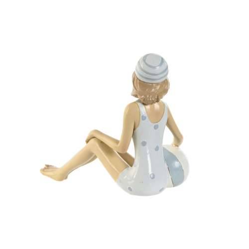 Ukrasna figura Home ESPRIT Bijela Nebesko plava Mediteran 8 x 8 x 12,5 cm (2 kom.) Cijena