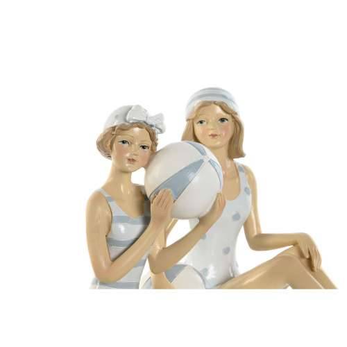 Ukrasna figura Home ESPRIT Bijela Nebesko plava Mediteran 8 x 8 x 12,5 cm (2 kom.) Cijena