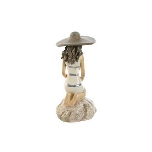 Ukrasna figura Home ESPRIT Bijela Bež Dama Mediteran 12 x 8,5 x 20 cm (2 kom.) Cijena