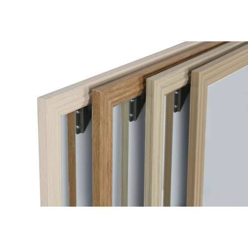Zidno ogledalo Home ESPRIT Bijela Smeđa Bež Siva 66 x 2 x 92 cm (4 kom.) Cijena
