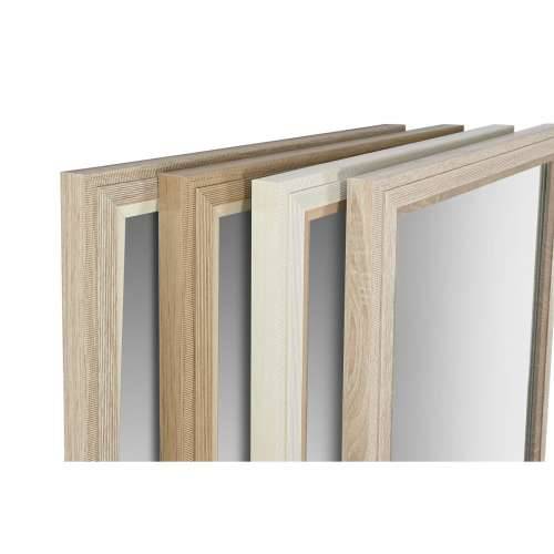 Zidno ogledalo Home ESPRIT Bijela Smeđa Bež Siva 66 x 2 x 92 cm (4 kom.) Cijena