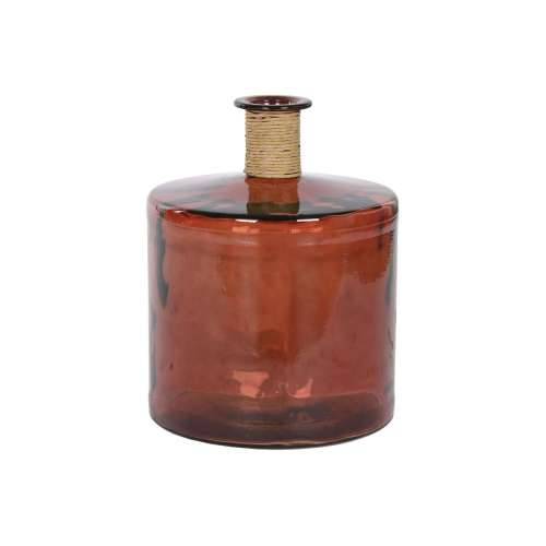 Vrč Home ESPRIT Smeđa Uže Kaljeno staklo 35 x 35 x 45 cm Cijena