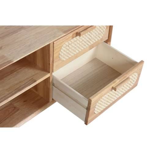 Namještaj za TV kabinet Home ESPRIT Prirodno Metal Kaučukovac 120 x 30 x 48 cm Cijena