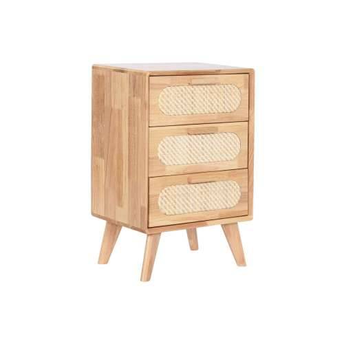 Ormarić s ladicama Home ESPRIT Prirodno Metal Kaučukovac 40 x 30 x 63 cm Cijena