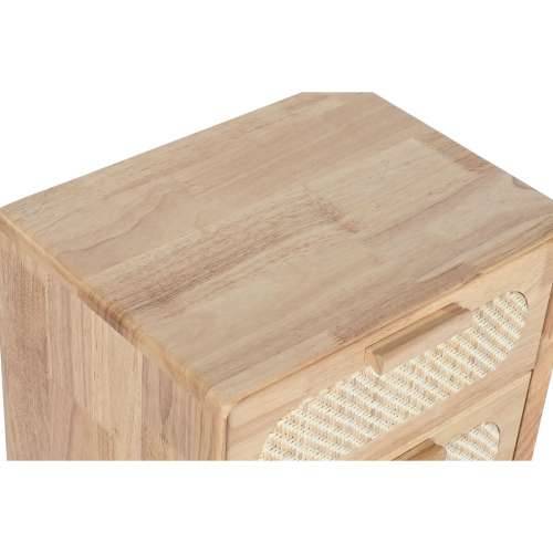 Ormarić s ladicama Home ESPRIT Prirodno Metal Kaučukovac 40 x 30 x 63 cm Cijena