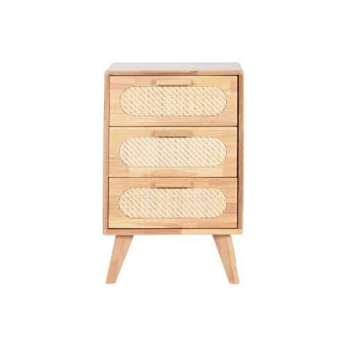 Ormarić s ladicama Home ESPRIT Prirodno Metal Kaučukovac 40 x 30 x 63 cm Cijena