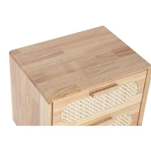 Noćni ormarić Home ESPRIT Drvo Metal Ratan 40 x 30 x 48 cm Cijena