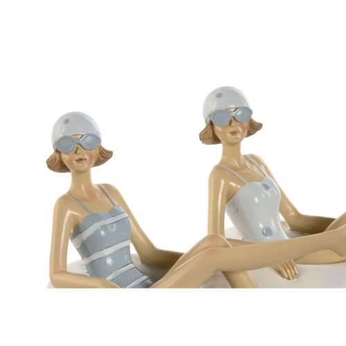 Ukrasna figura Home ESPRIT Bijela Nebesko plava Mediteran 17,5 x 10 x 10,5 cm (2 kom.) Cijena